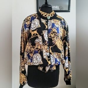 Vintage 1990's PAPELL TOO Bomber Jacket